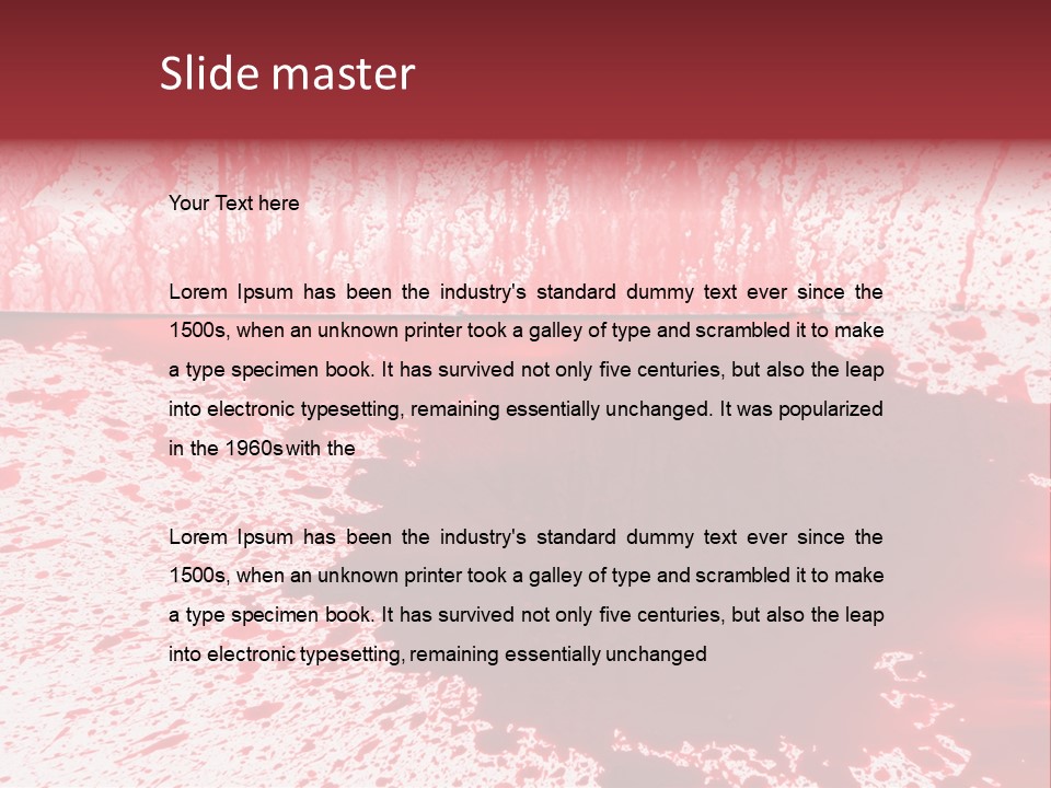 Collection Drip Creative PowerPoint Template