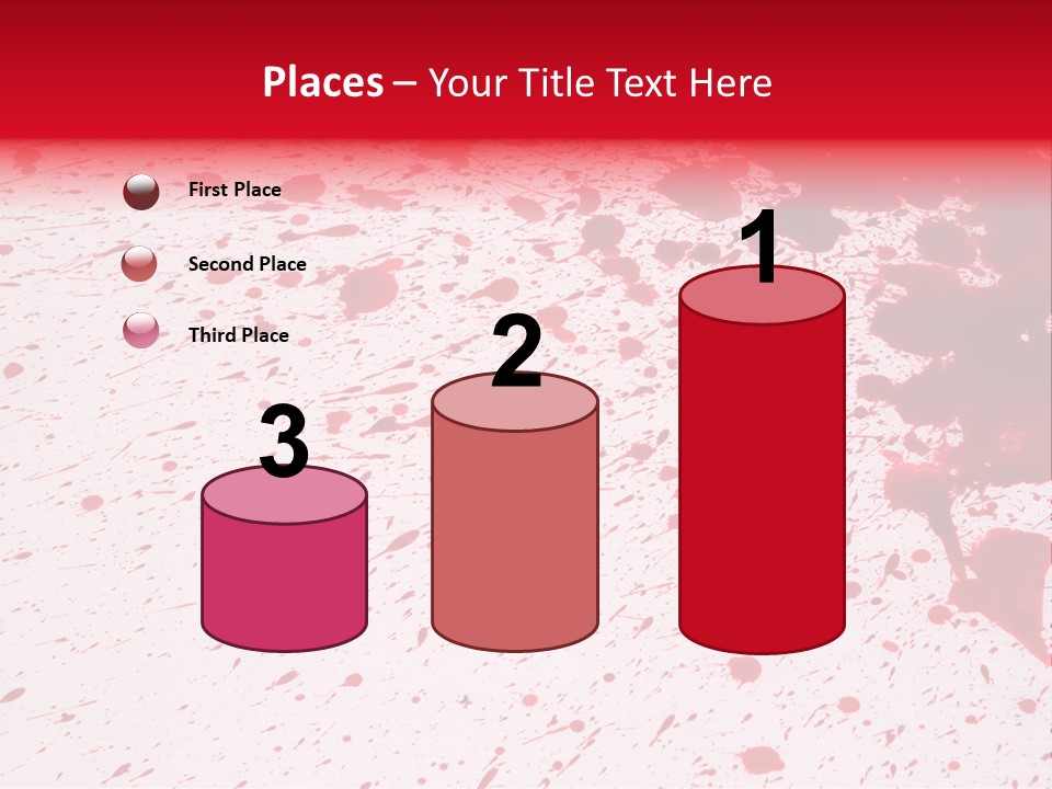 Black Drip Ink PowerPoint Template