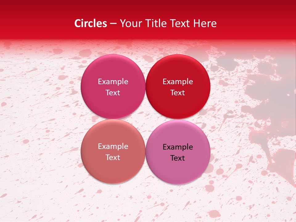 Black Drip Ink PowerPoint Template