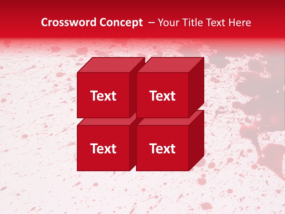 Black Drip Ink PowerPoint Template