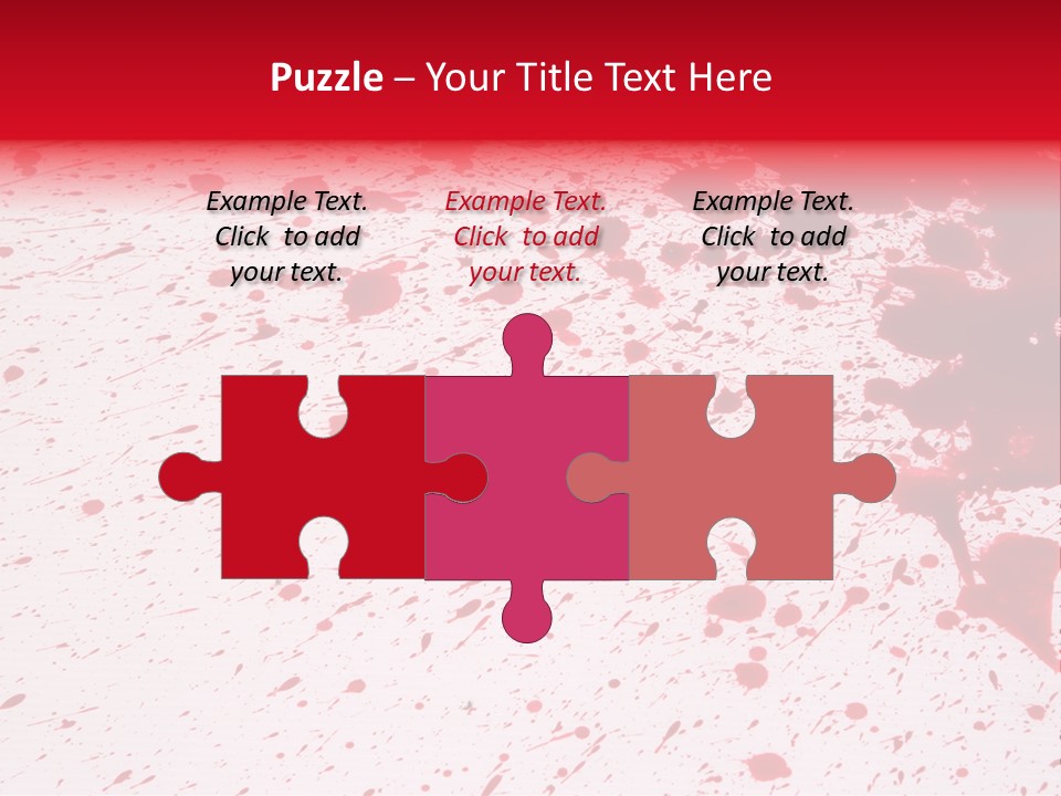 Black Drip Ink PowerPoint Template