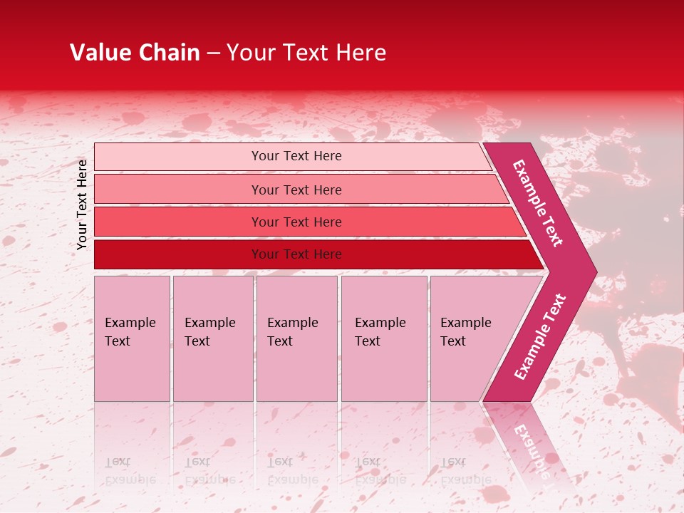 Black Drip Ink PowerPoint Template