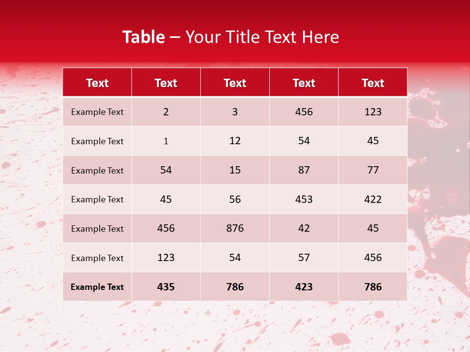 Black Drip Ink PowerPoint Template