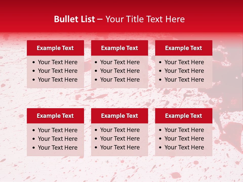 Black Drip Ink PowerPoint Template