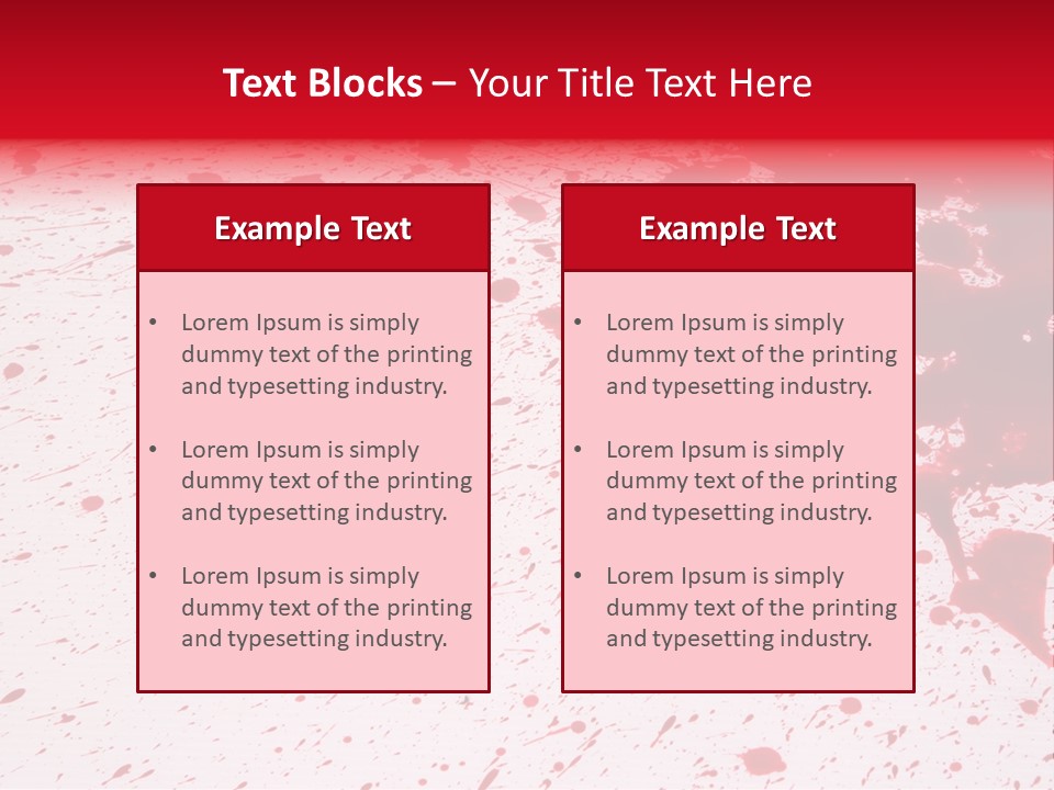 Black Drip Ink PowerPoint Template