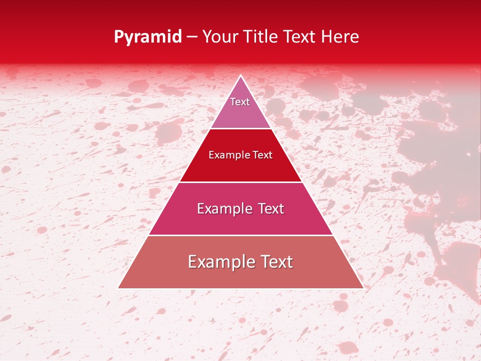 Black Drip Ink PowerPoint Template