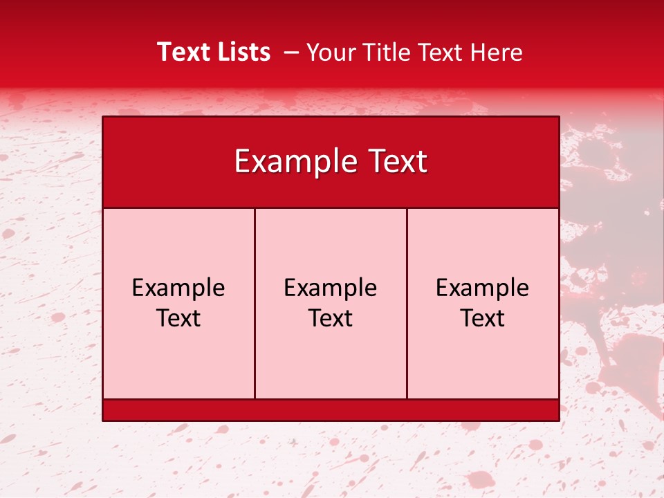 Black Drip Ink PowerPoint Template
