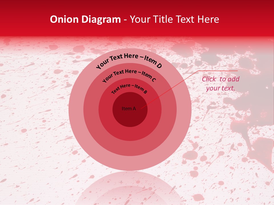 Black Drip Ink PowerPoint Template