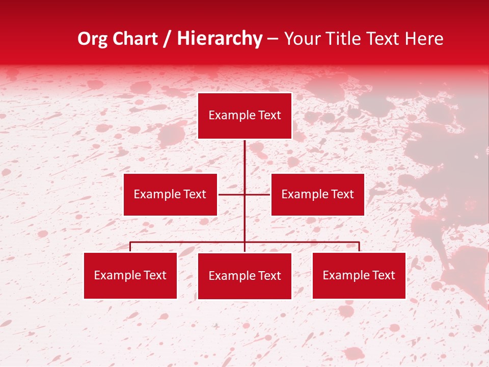 Black Drip Ink PowerPoint Template