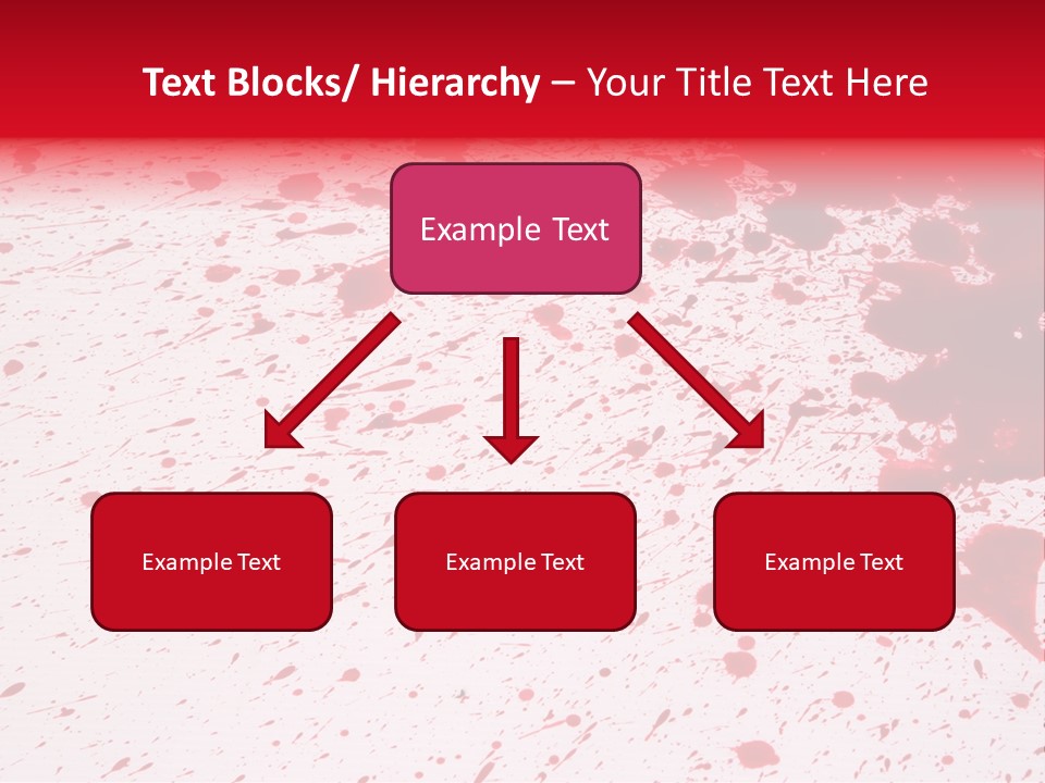 Black Drip Ink PowerPoint Template