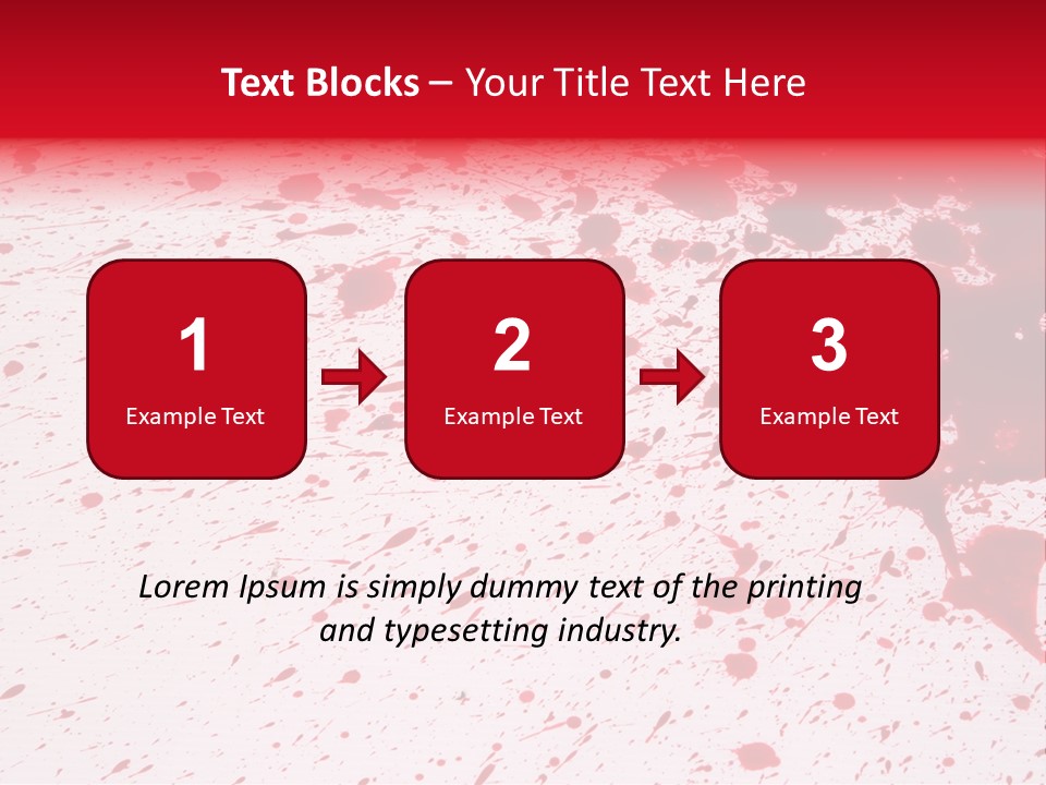 Black Drip Ink PowerPoint Template