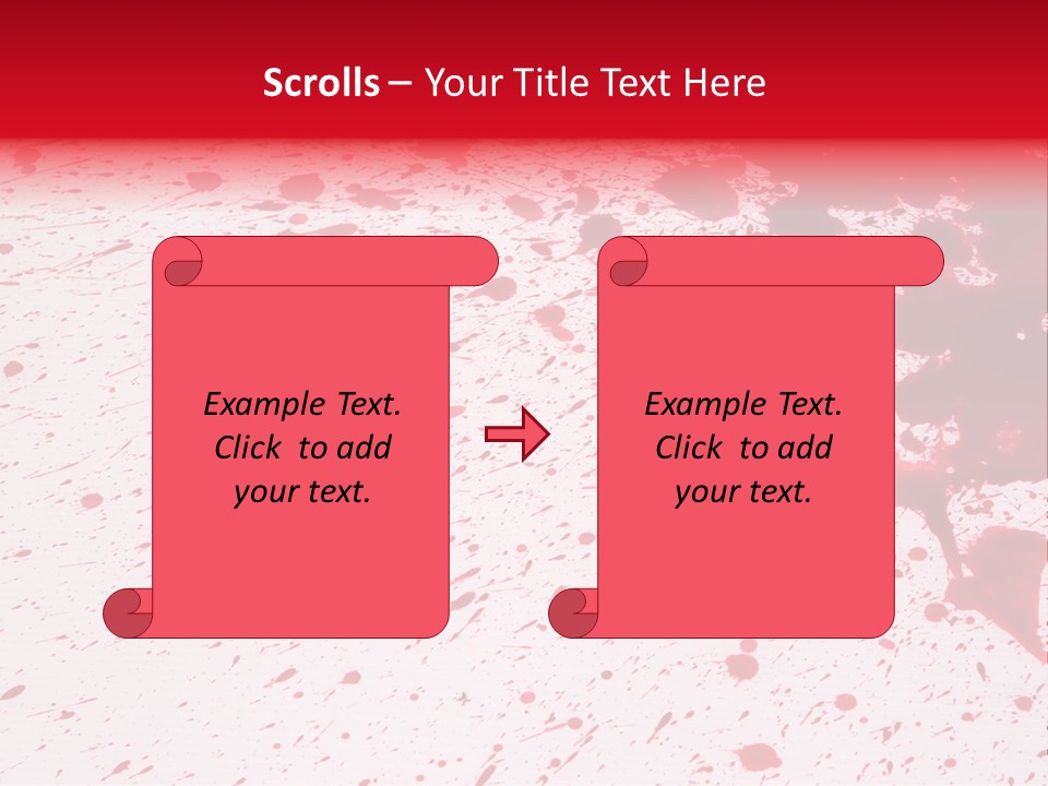 Black Drip Ink PowerPoint Template