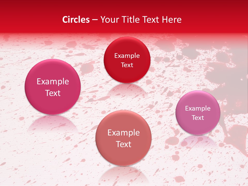 Black Drip Ink PowerPoint Template