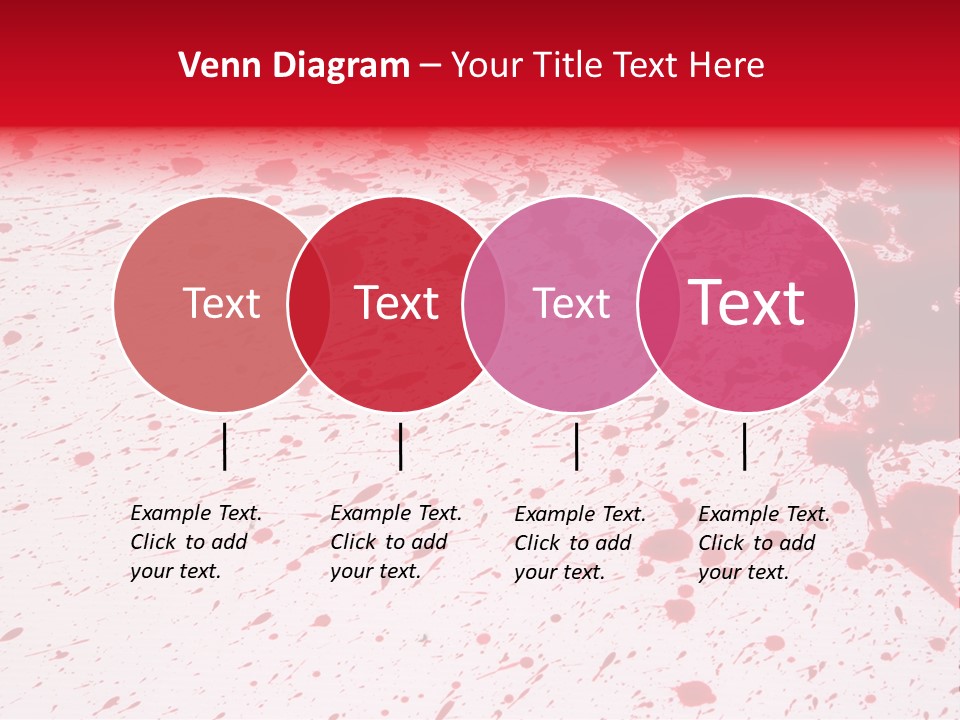 Black Drip Ink PowerPoint Template