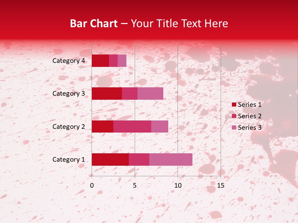 Black Drip Ink PowerPoint Template