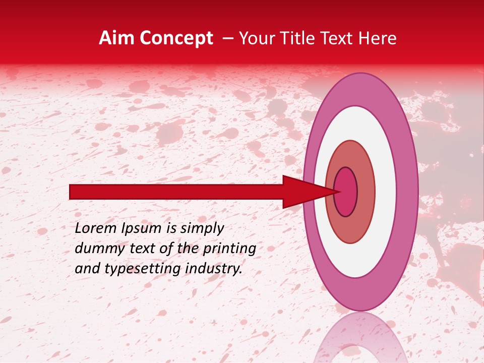 Black Drip Ink PowerPoint Template