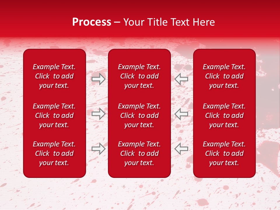 Black Drip Ink PowerPoint Template