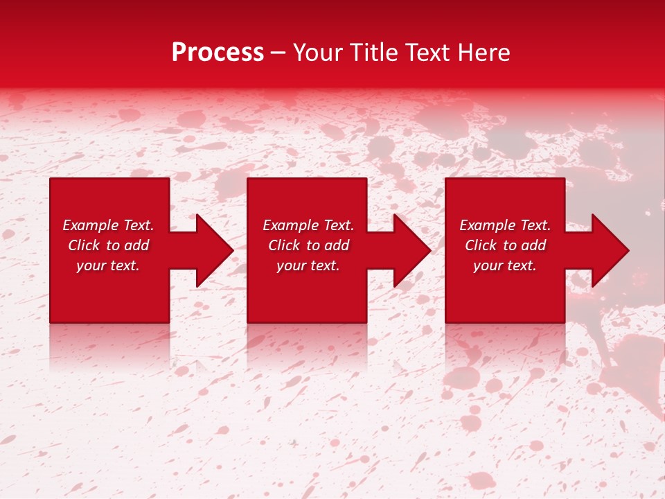 Black Drip Ink PowerPoint Template