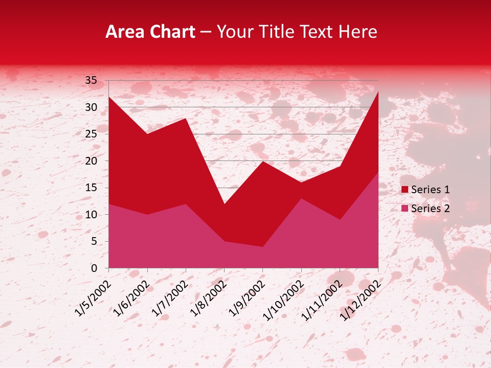 Black Drip Ink PowerPoint Template