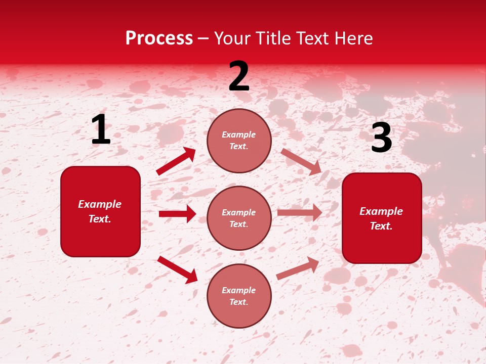 Black Drip Ink PowerPoint Template