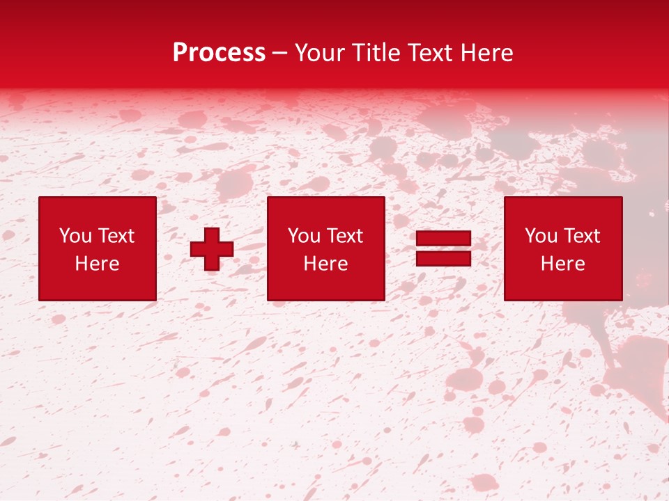 Black Drip Ink PowerPoint Template