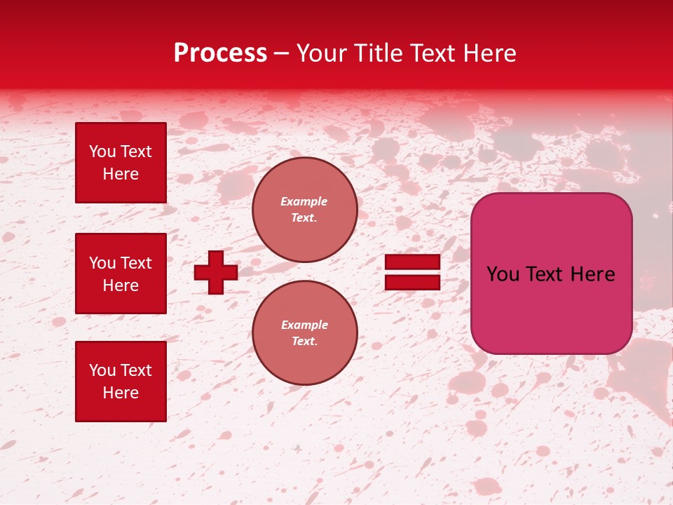 Black Drip Ink PowerPoint Template