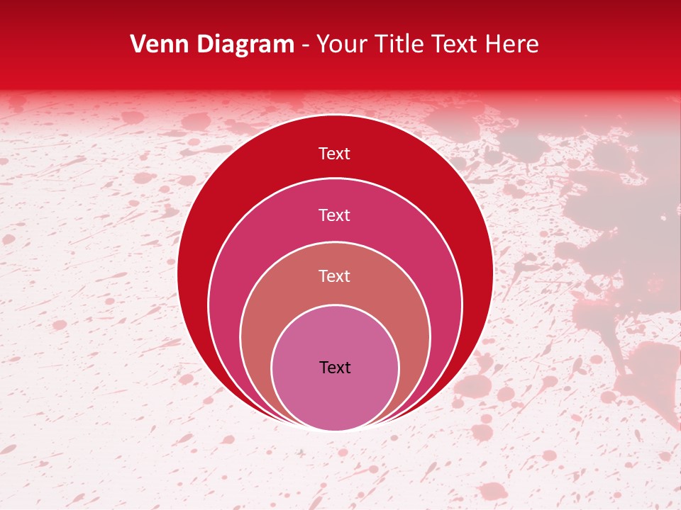 Black Drip Ink PowerPoint Template