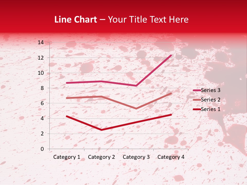Black Drip Ink PowerPoint Template