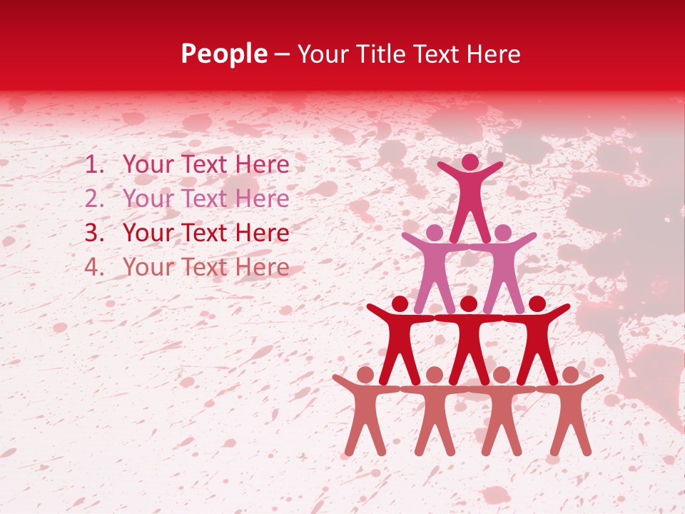 Black Drip Ink PowerPoint Template