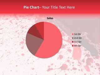 Psycho Blade Kill PowerPoint Template