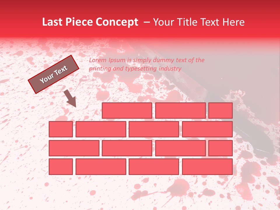 Psycho Blade Kill PowerPoint Template