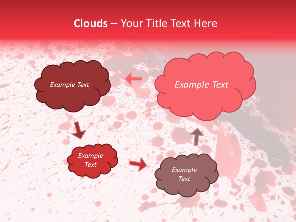 Psycho Blade Kill PowerPoint Template