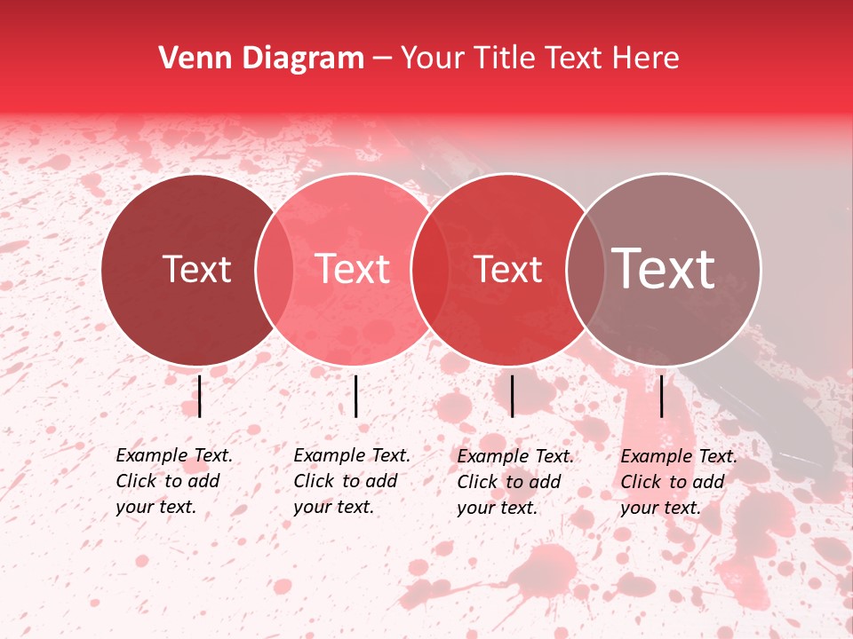 Psycho Blade Kill PowerPoint Template