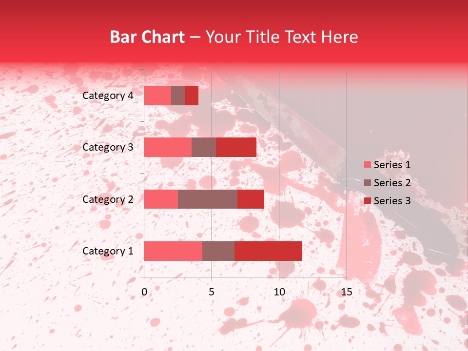Psycho Blade Kill PowerPoint Template