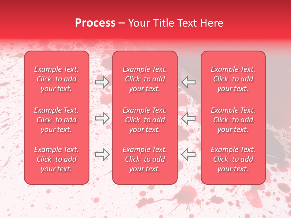 Psycho Blade Kill PowerPoint Template