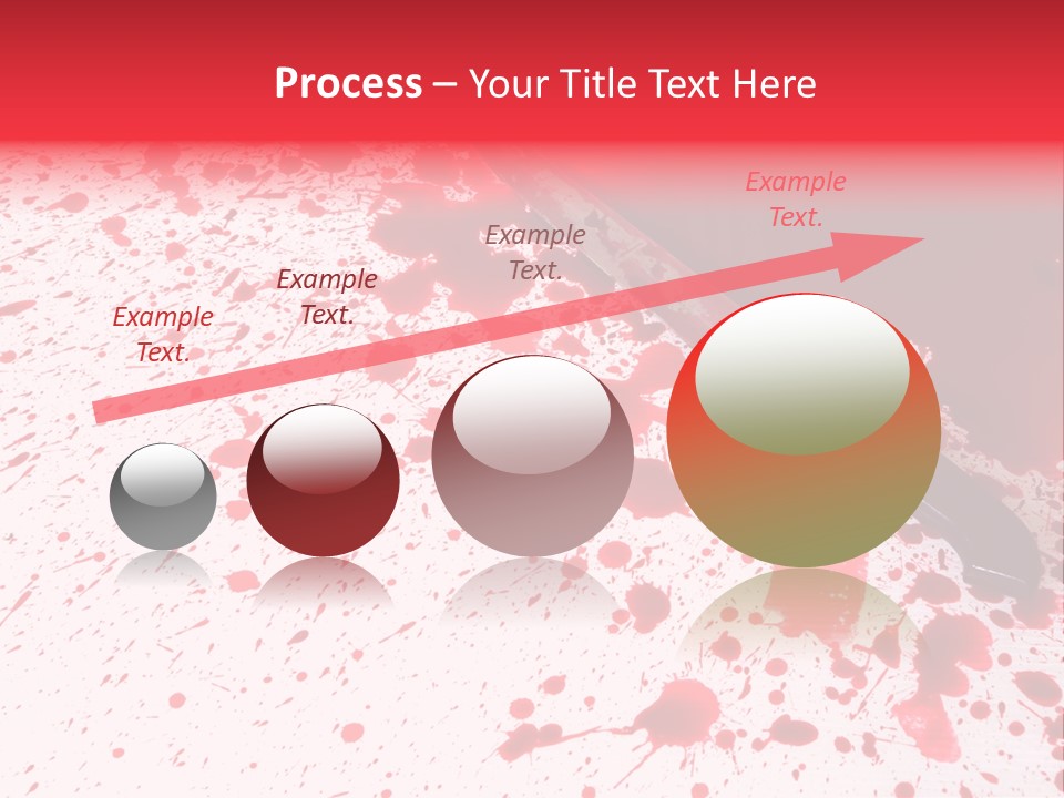 Psycho Blade Kill PowerPoint Template