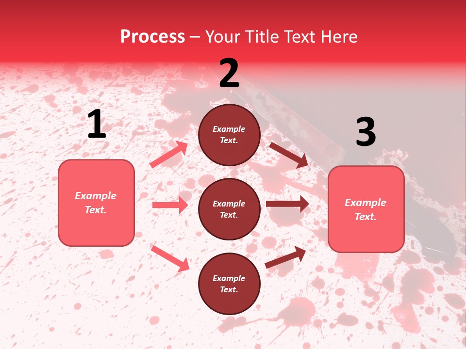 Psycho Blade Kill PowerPoint Template