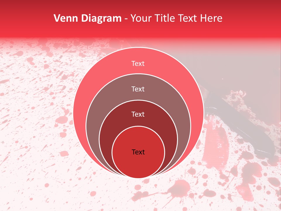Psycho Blade Kill PowerPoint Template