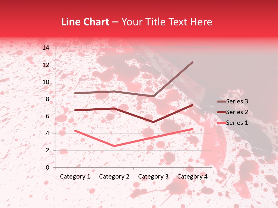 Psycho Blade Kill PowerPoint Template