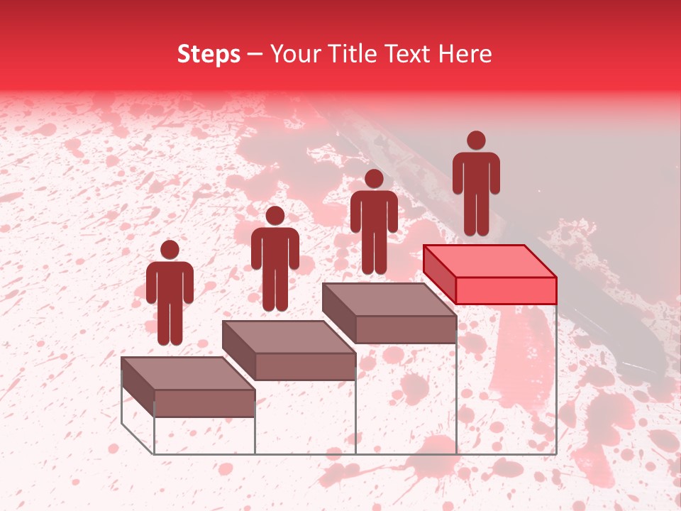 Psycho Blade Kill PowerPoint Template