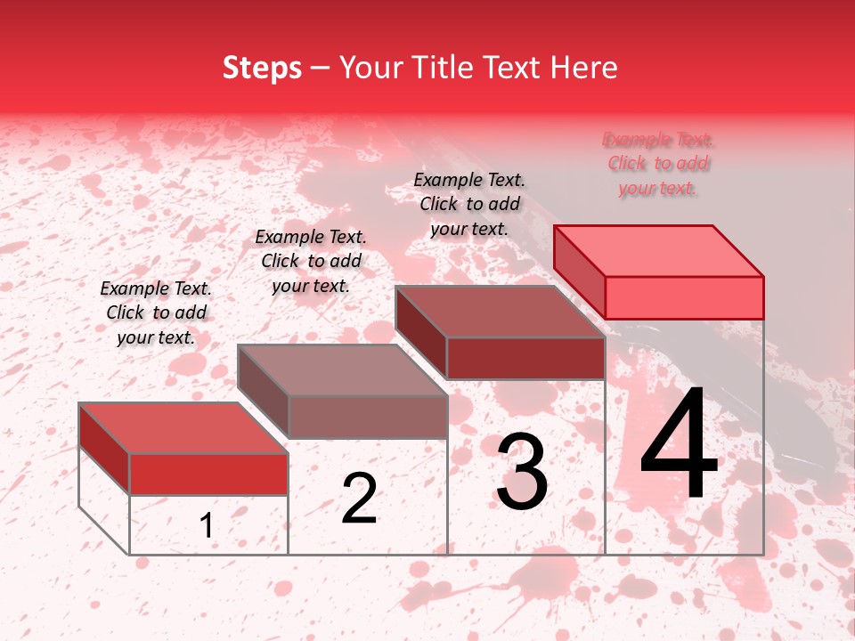 Psycho Blade Kill PowerPoint Template