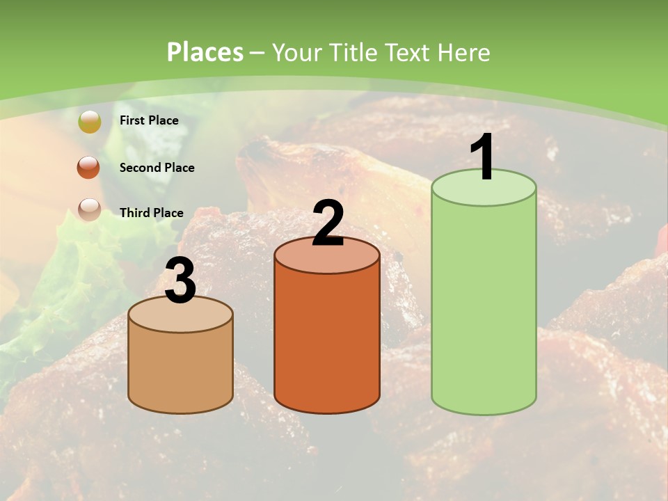 Dinner Chicken Dressing PowerPoint Template