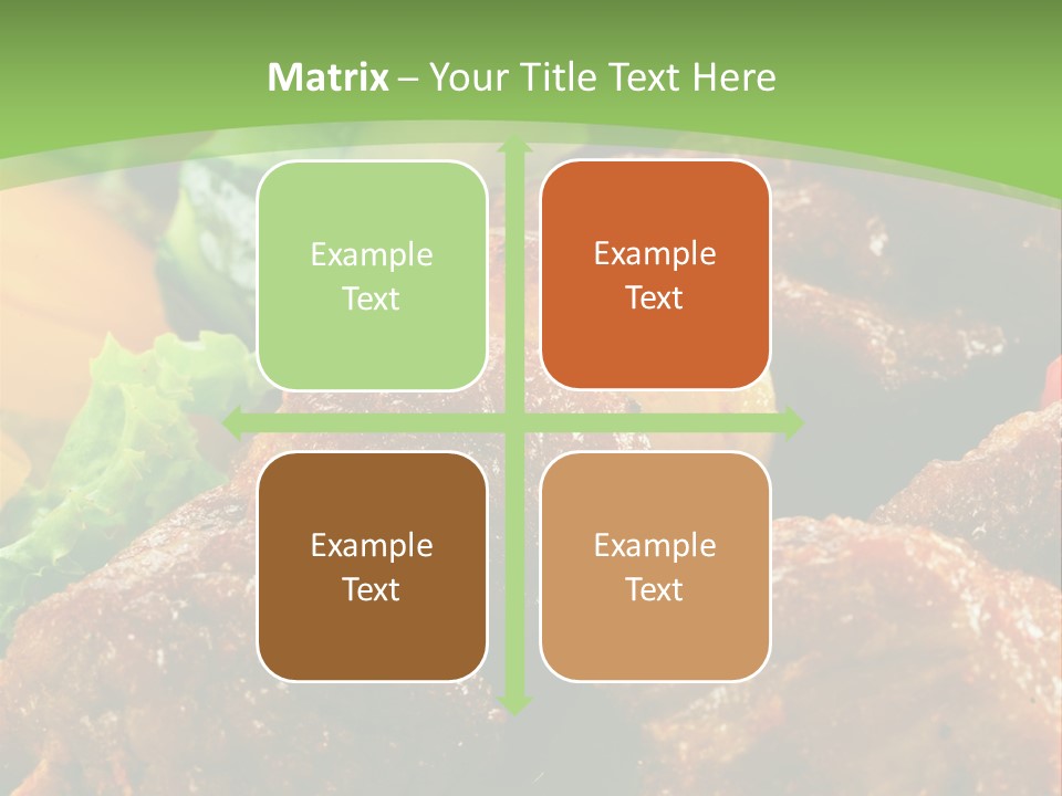 Dinner Chicken Dressing PowerPoint Template