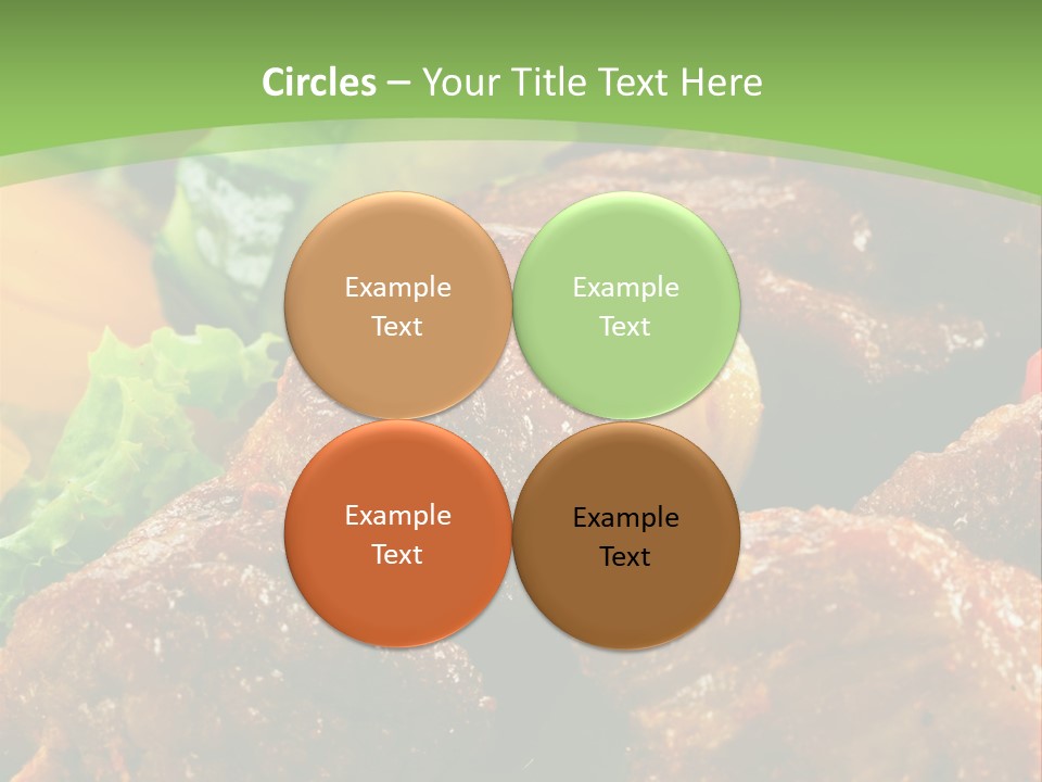 Dinner Chicken Dressing PowerPoint Template