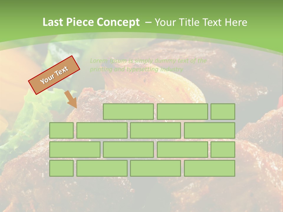 Dinner Chicken Dressing PowerPoint Template