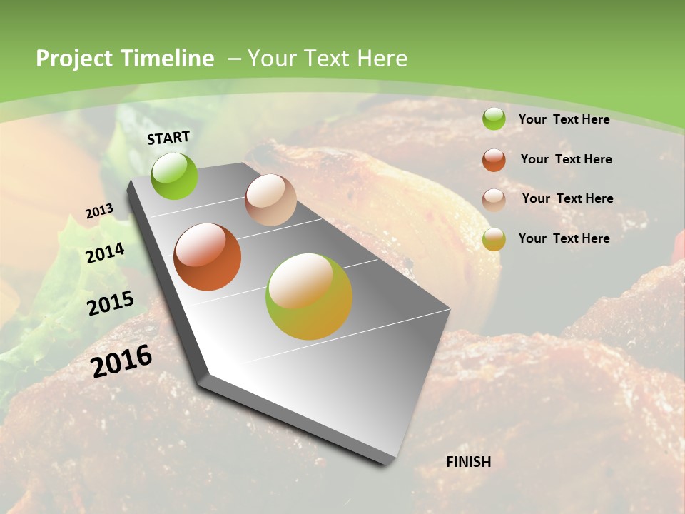 Dinner Chicken Dressing PowerPoint Template