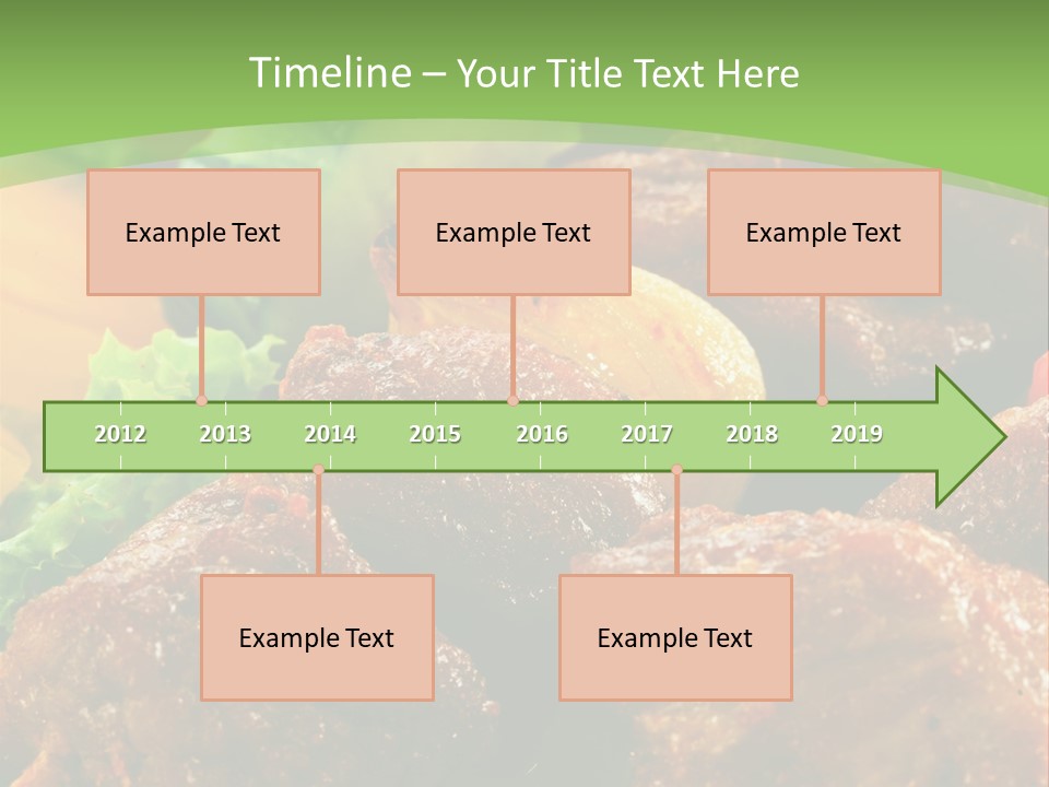 Dinner Chicken Dressing PowerPoint Template