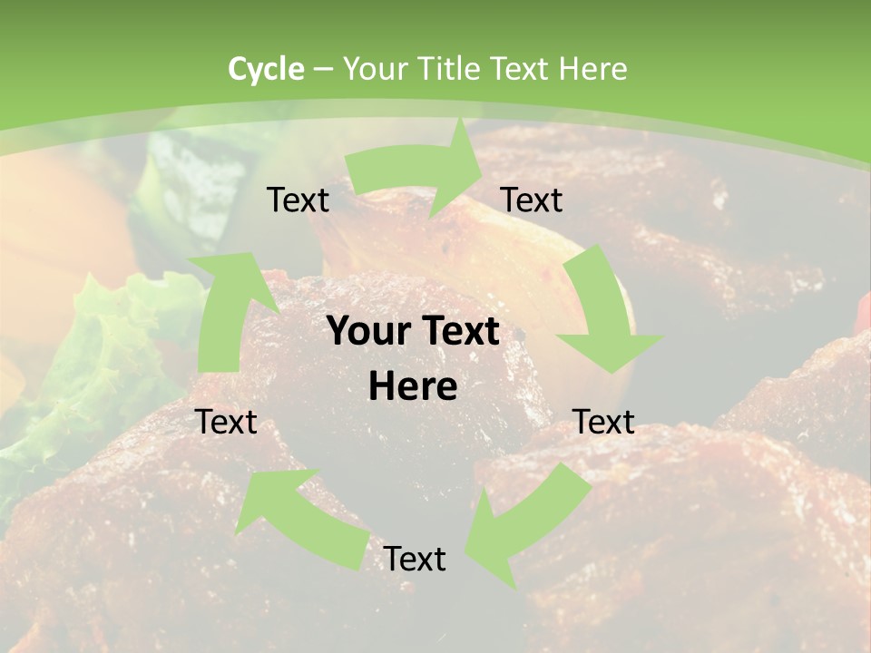 Dinner Chicken Dressing PowerPoint Template