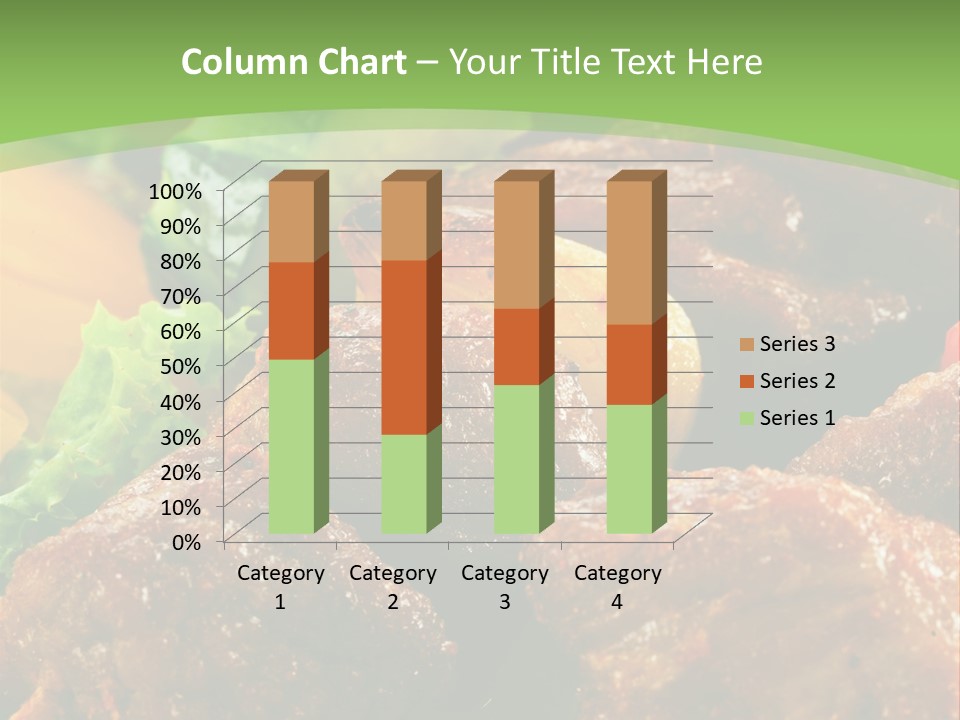 Dinner Chicken Dressing PowerPoint Template