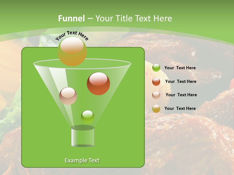 Dinner Chicken Dressing PowerPoint Template